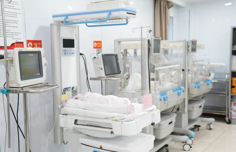 giường sưởi ấm trẻ sơ sinh JW