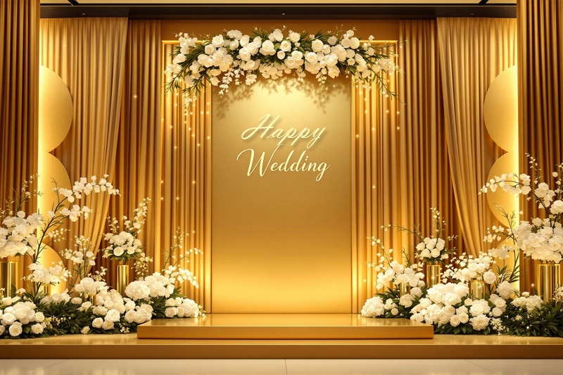 phông bạt đám cưới tại Minh Quân wedding