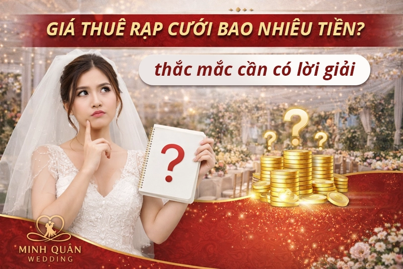Giá thuê rạp cưới bao nhiêu tiền