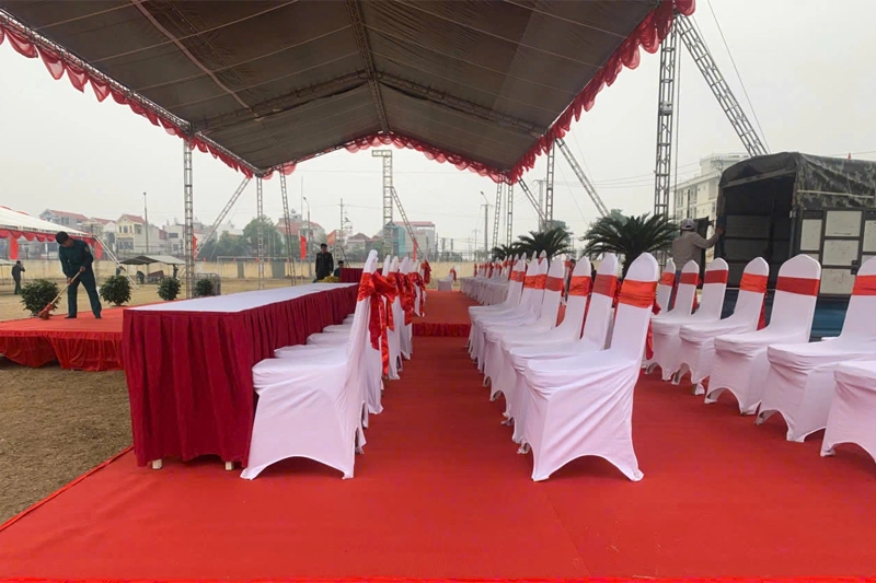 Nhu cầu thực tế khi thuê bàn ghế Hà Đông phục vụ sự kiện