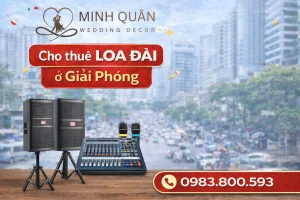 thuê loa đài ở giải phóng