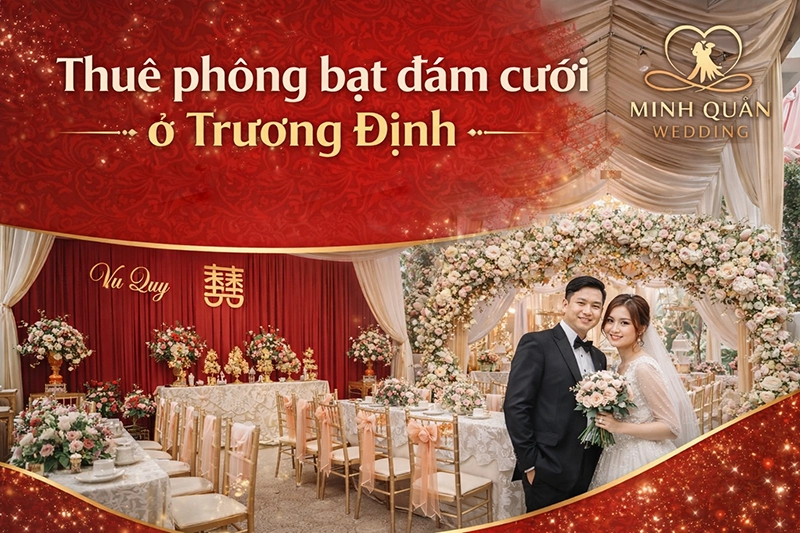Thuê phông bạt đám cưới ở Trương Định