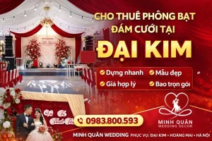 cho thuê phông bạt đám cưới tại Đại Kim