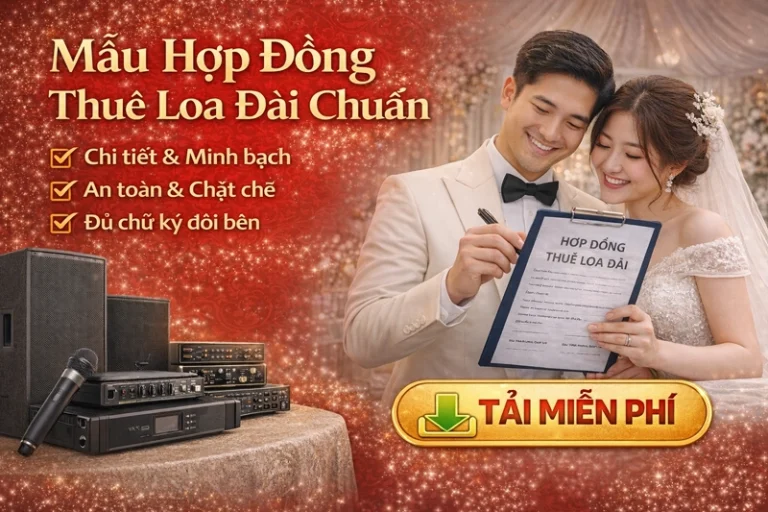 hợp đồng thuê loa đài