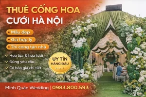 thuê cổng hoa cưới Hà Nội