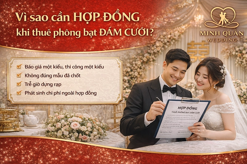 Vì sao cần hợp đồng khi hợp đồng thuê phông bạt đám cưới? Vì sao cần hợp đồng khi hợp đồng thuê phông bạt đám cưới?